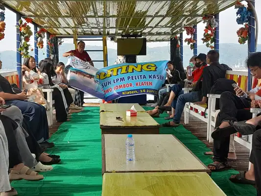 Outing Anak Asuh ke Rowo Jombor, Klaten, foto 2