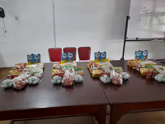 Penyaluran Paket Tambahan Gizi, foto 4